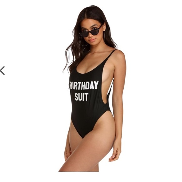 birthday suit one piece